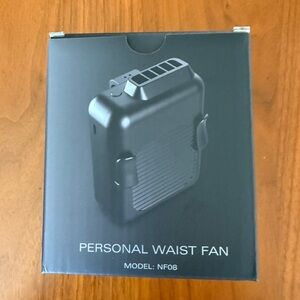 Brand New Black Personal Waist Fan